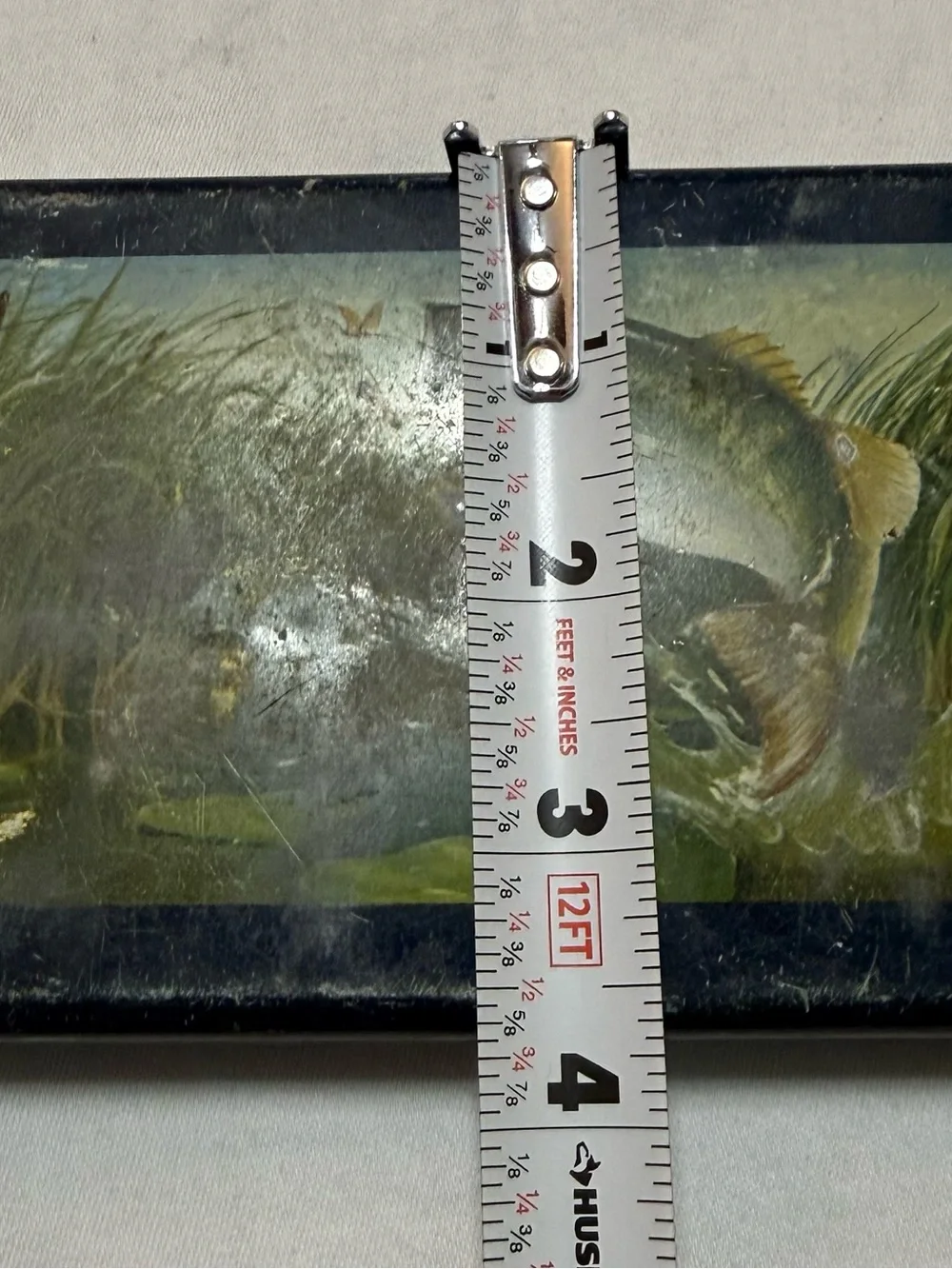 Vintage Metal Tackle Tin